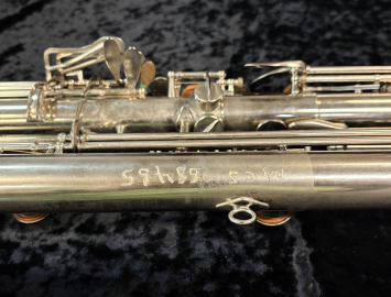 Photo Very NICE Condition Leblanc Paris Paperclip Contrabass Clarinet to Low C - Serial # 2184